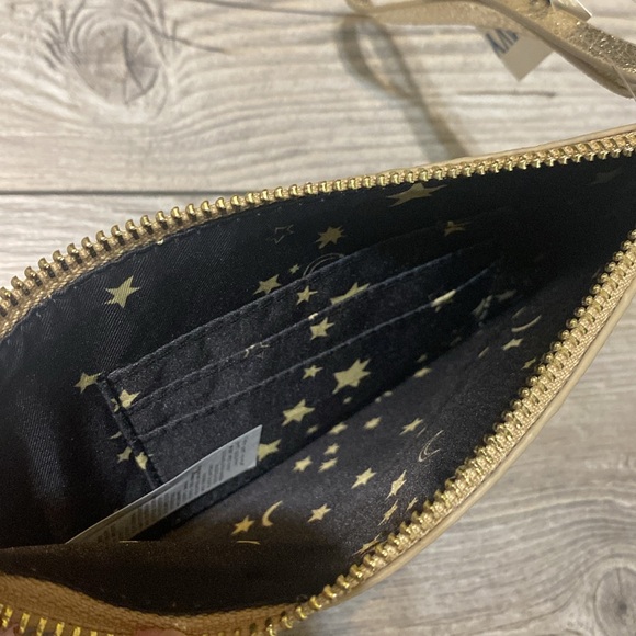 NWT Old Navy Gold Glitter Sparkle Wristlet - Picture 5 of 5